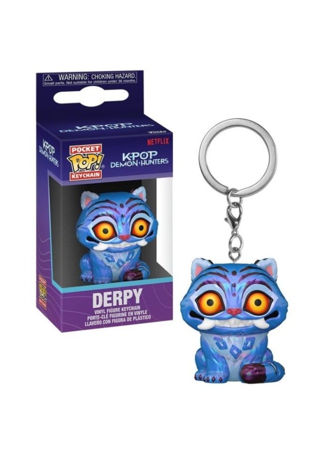 Funko Pocket Pop! KPop Demon Hunters - Derpy Keychain - Image 1