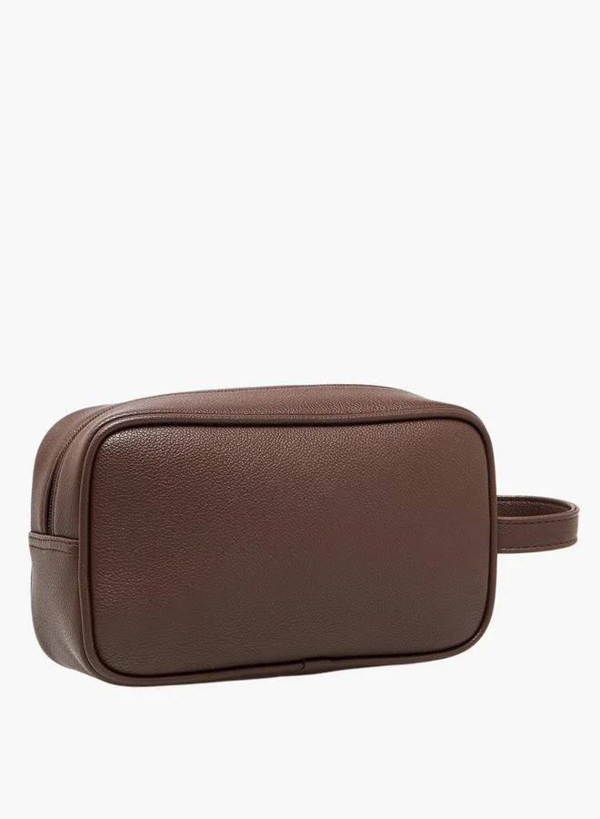 DUCHINI BROWN Men Solid  Wrist Strap Pouch for Men | Best Price UAE
