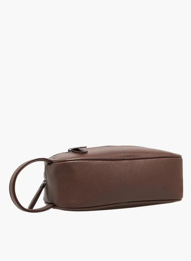 DUCHINI BROWN Men Solid  Wrist Strap Pouch for Men | Best Price UAE