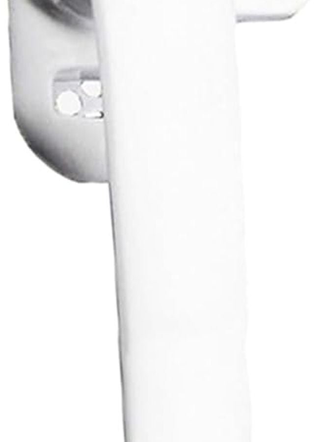 White Left 10Pcs Aluminum Alloy Window Sash Lock Handles Anti Theft Home Improvement Hardware - Image 1