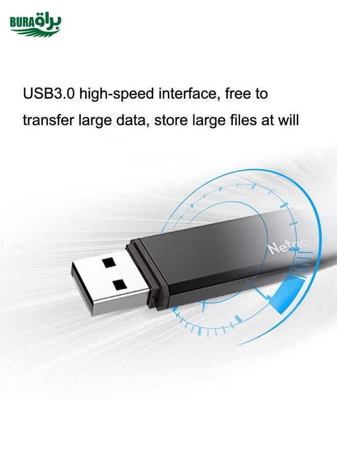 BURAQ Netac U351 Metal High Speed Mini USB Flash Drives, Capacity: 128GB  - Image 3