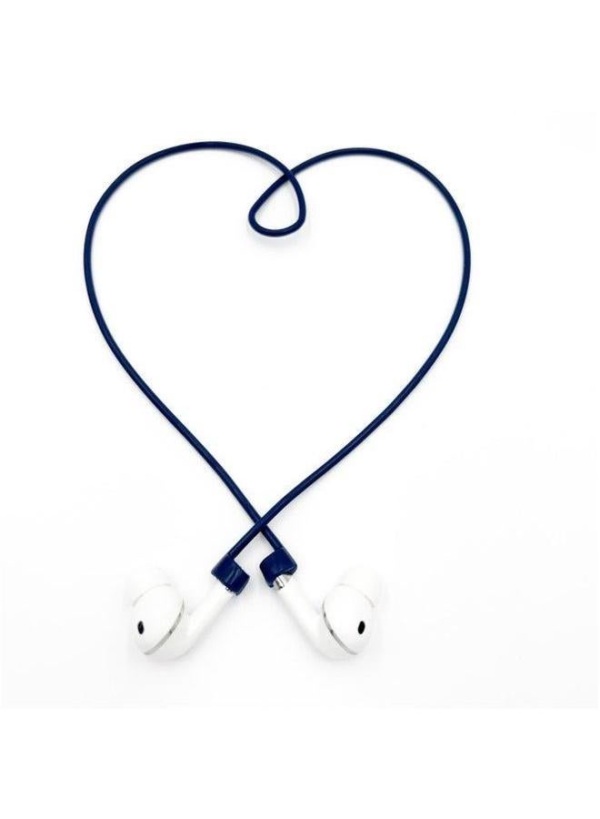 For Apple Bluetooth Headset Anti-lost Rope Magnetic Airpods Wireless Silicone Lanyard-Color:Purple-Applicable Model:55cm (bare) - Image 3