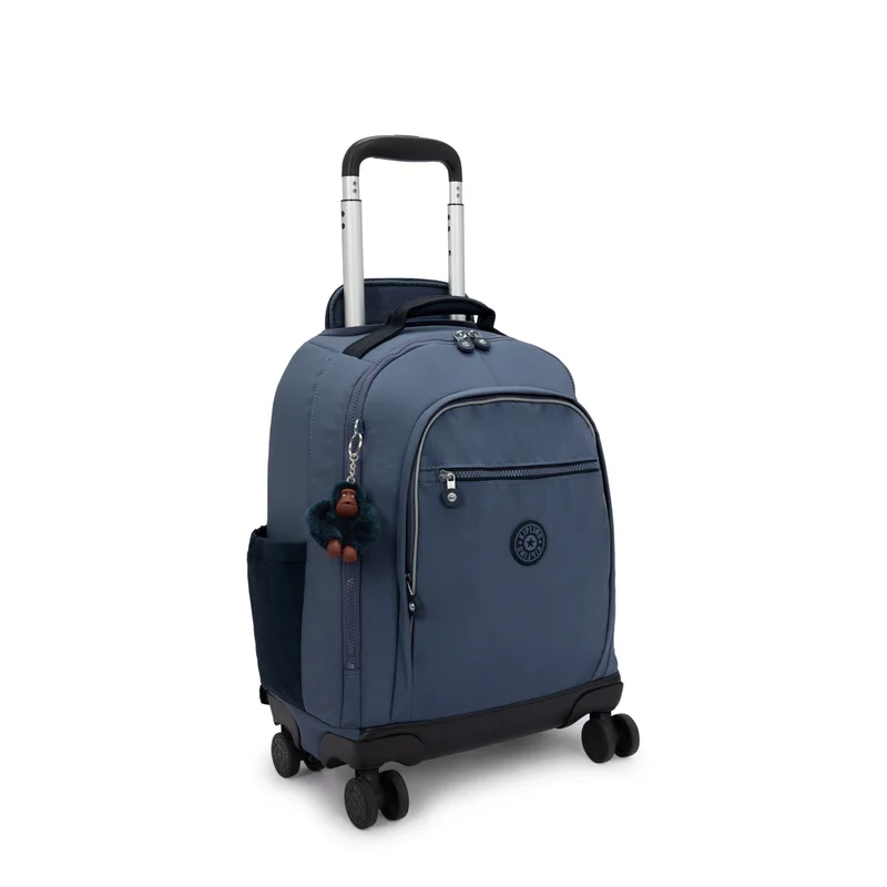 Kipling  Kipling  New Zea Game Grey Large Wheeled Backpack with Laptop Compartment I5246-7FK  | Best Price UAE