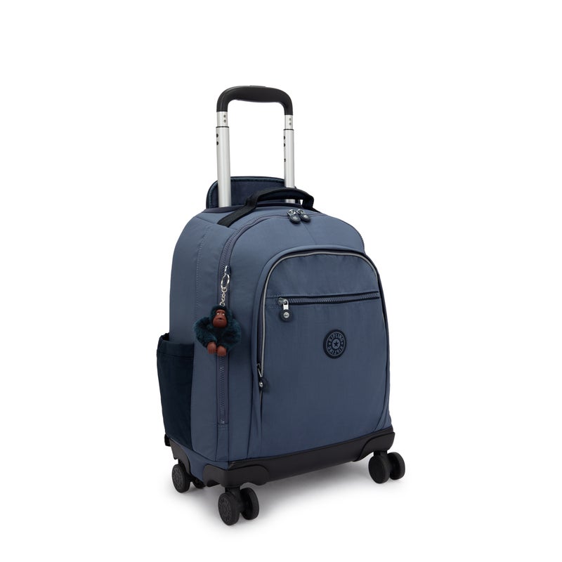 Kipling  New Zea Game Grey Large Wheeled Backpack with Laptop Compartment I5246-7FK - Image 5