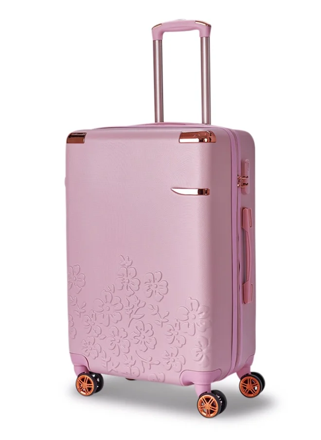 LIMRA Cabin Carry Check-In Luggage Trolley Size 20 inch Pink