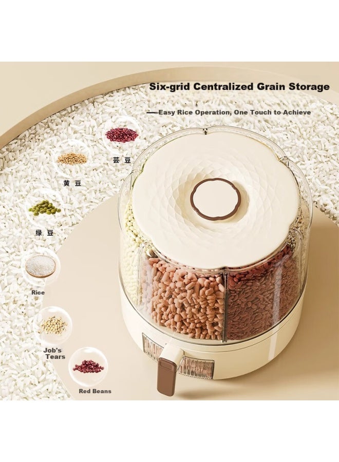 Pakchoice Rice Container, Multi-grain Storage Box, New Model, Insect-proof, Moisture-proof, Rice Storage Box, Household Food-grade Rice Container, Grain Storage Container - Image 2