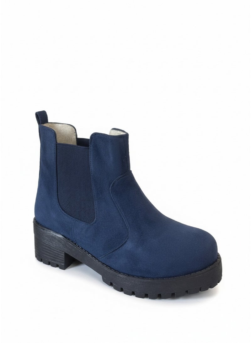 Vbranda Half boots Chelsea with durable modern design BO-1-NAVY BLUE S - Image 2