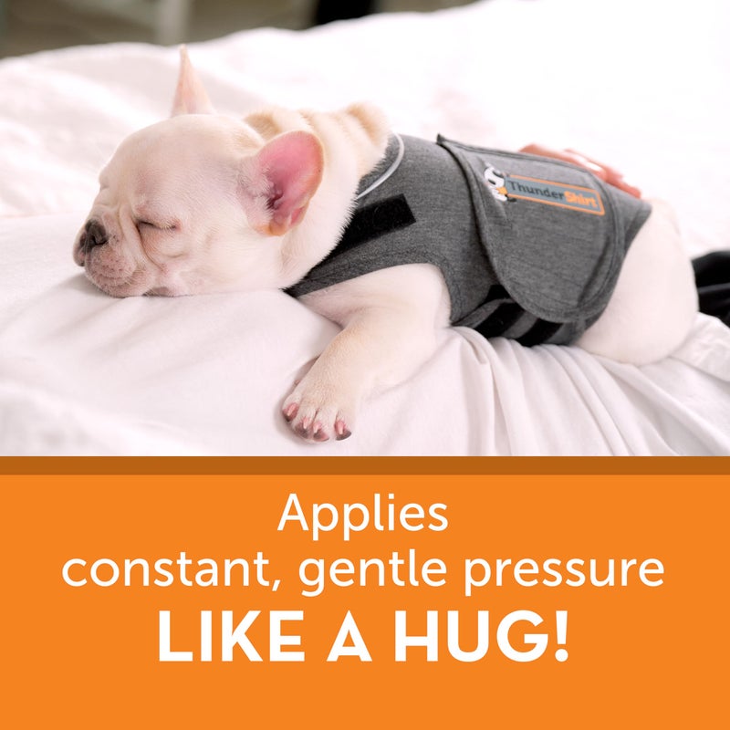 ThunderShirt for Dogs, Medium, Heather Gray Classic - Dog Anxiety Relief Calming Vest - Image 4