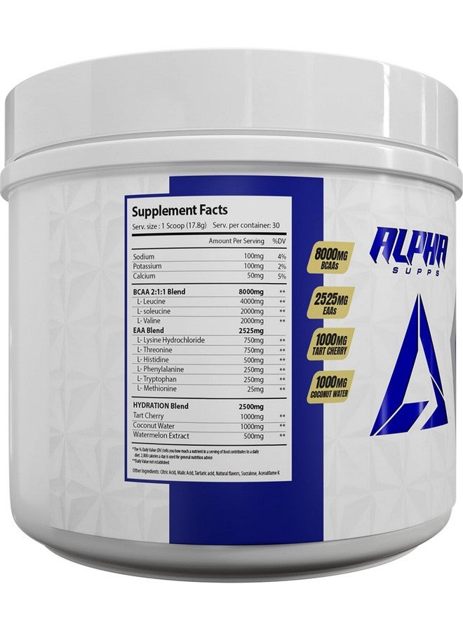 Alpha Supps Hydro 9 Aminos | EAA + Hydration Formula | Essential Amino Acids EAAs Powder with BCAAs & Electrolytes 30 Servings - Pineapple Mango - Image 5