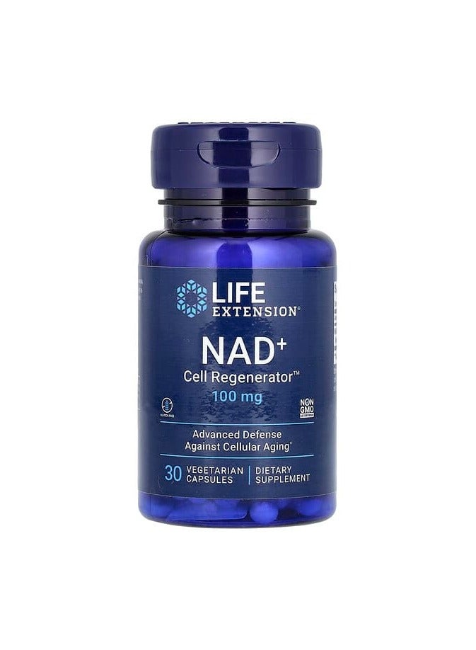 NAD+ Cell Regenerator, 100 mg, 30 Vegetarian