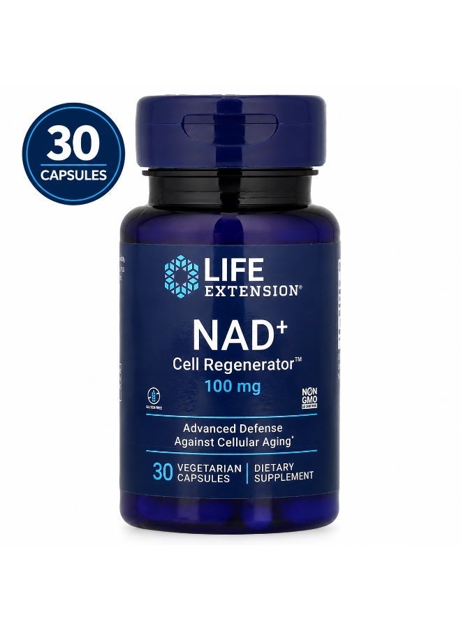 لايف إكستنشن مُجدد خلايا NAD+، 100 ملغ، 30 كبسولة نباتية - Image 1