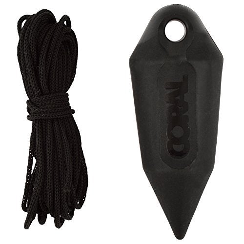 Coral 69300 Essentials Plumb Bob Made from Lightweight Nylon Includes Line for Hanging Wallpaper 20 Grams, Black - Image 2