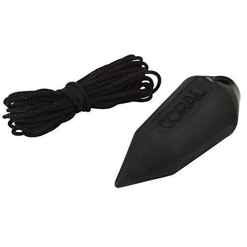 Coral 69300 Essentials Plumb Bob Made from Lightweight Nylon Includes Line for Hanging Wallpaper 20 Grams, Black - Image 3