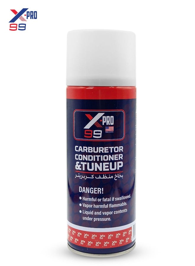 Xpro X-PRO Carburetor Conditioner & Tune-Up Spray - Dissolves Contaminants, Removes Gums & Sludge, Enhances Engine Efficiency, 400ml - Image 1