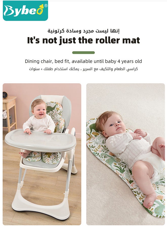 Bybeo - 4-In-1 Multifunctional Gel Car Seat Cooler for Children,Baby Stroller Cooling Mat,Breathable Ice Seats Cool Pad for Lightweight Strollers,Child Safety Seats,Dining Chairs,Sleeping Mats - Image 1