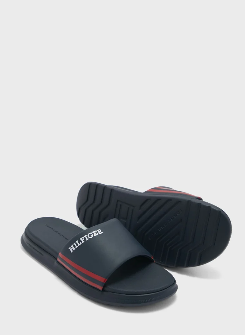 TOMMY HILFIGER Logo Flip Flops
