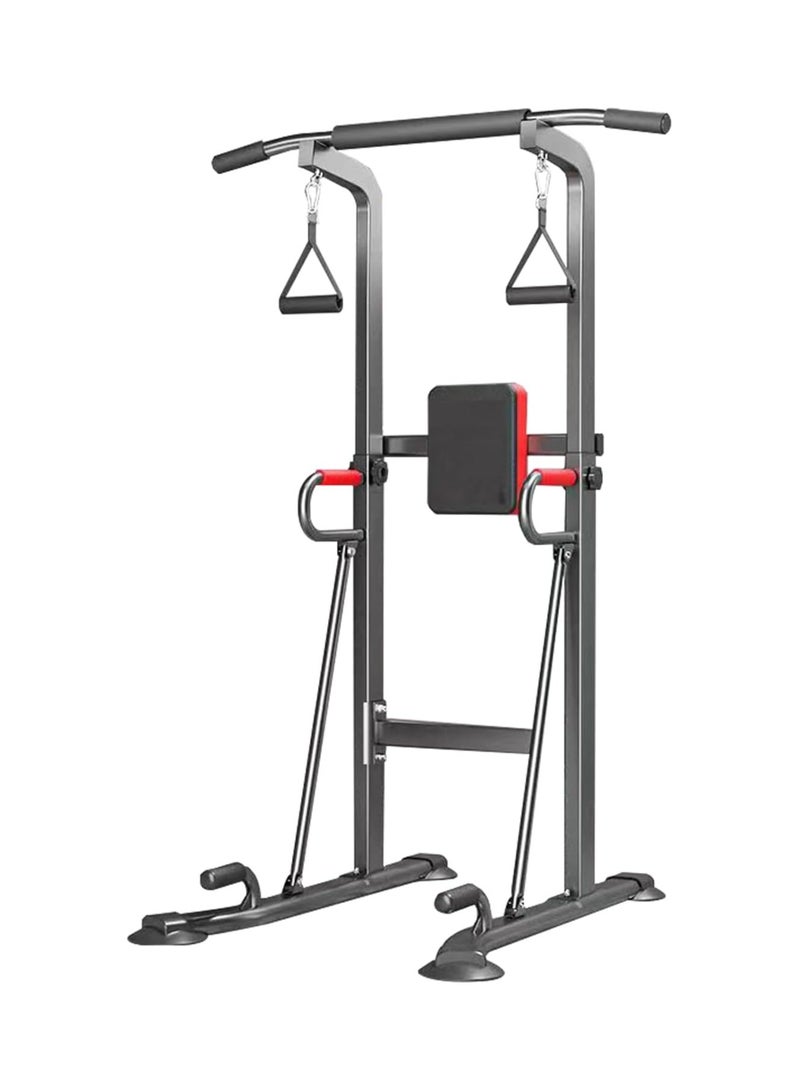 Rightsure Power Tower, Adjustable Multifunctional Pull Up Bar, Power Tower Exercise Station with Backrest and Rings, Home Gym Strength Training Fitness Equipment, Home Gym Equipment - Image 1