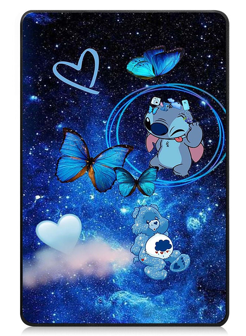 Theodor Protective Flip Case For Samsung Galaxy Tab S9 FE With Trifold Stand Auto Wake Sleep Shockproof Cover Stitch - Image 1