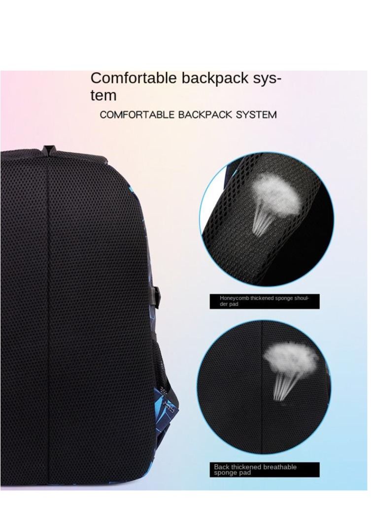 SPORT طقم حقائب مطبوعة مكون من 3 قطع - Image 5