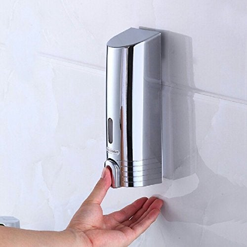 10X Soap Dispenser Opera Chrome Finish 400 ml || Soap, Shampoo, Liquid Dispenser || - Image 1