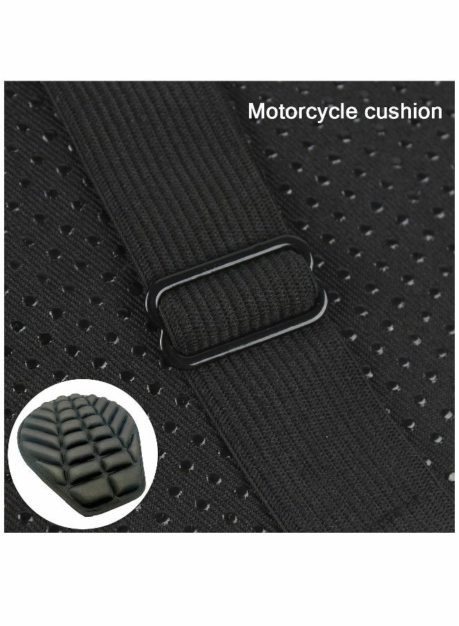 Generic Motorcycle Gel Seat Pad, Motorcycle Seat Cushion, Pressure Relief Seat Pad Protector for Cruiser Touring Saddles 