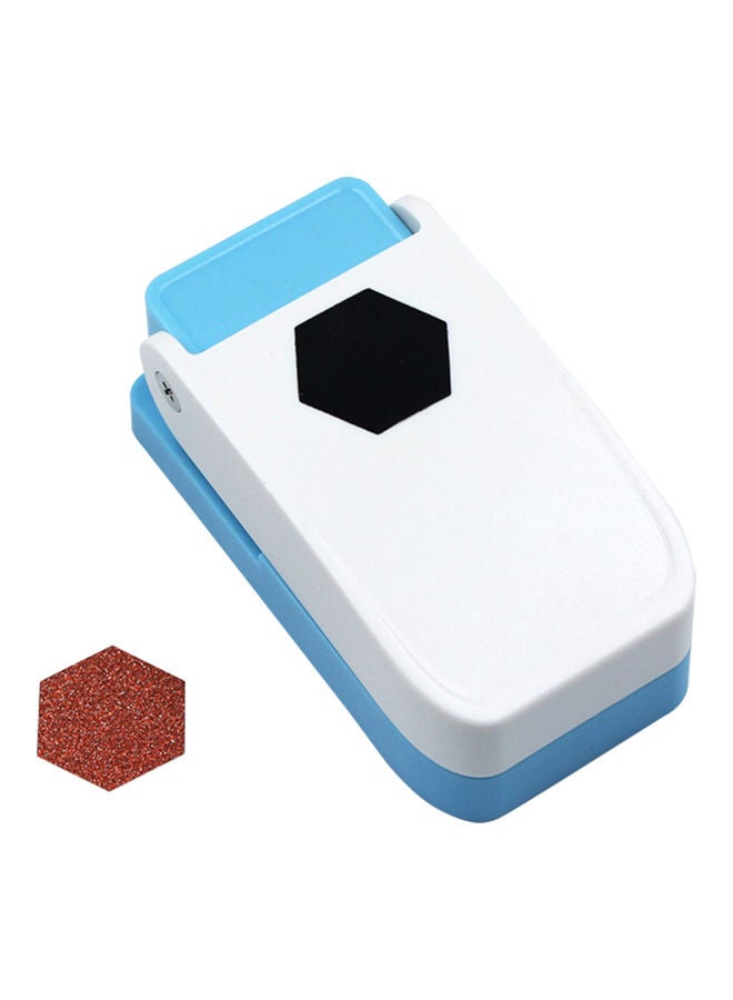 NIBEMINENT Craft Hole Punch White/Blue - Image 1