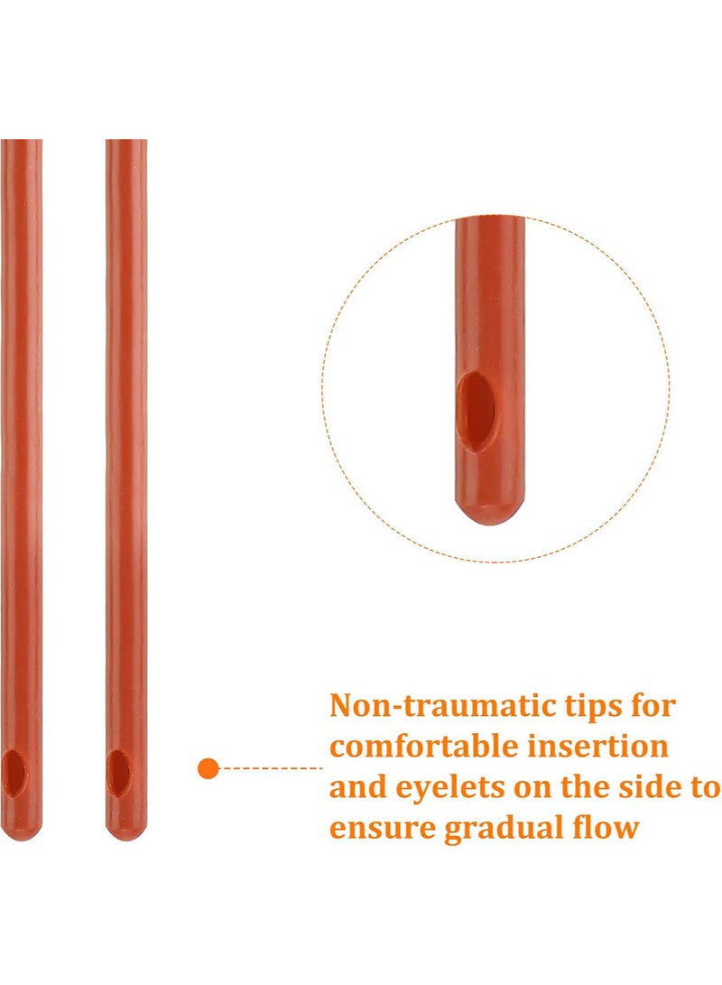 Generic 10 Pieces 39cm 18FR Rubber Enema Tubes Colon Tubes for Coffee Enemas Higher Colon Cleanse for Secure  - Image 4