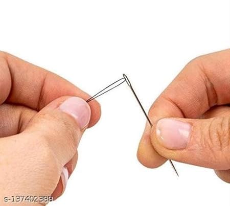 Awadh 10 PCS Stainless Steel Hand Stitching Sewing Embroidery Needles Size 63 Cms Height - Image 3