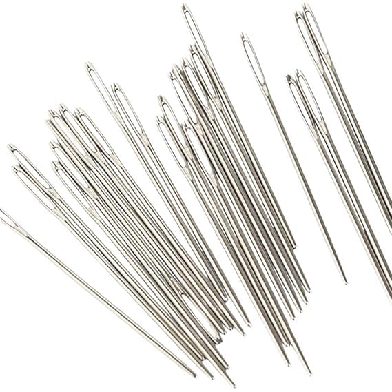 Awadh 10 PCS Stainless Steel Hand Stitching Sewing Embroidery Needles Size 63 Cms Height - Image 5