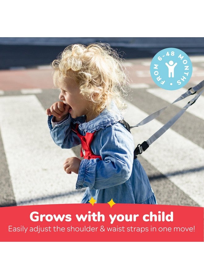 Trunki Toddler Leash - Fuss Free Toddler Walking Reins & Kids Safety Harness | Baby Leash for Kids - Felix Fox (Red) - Image 5