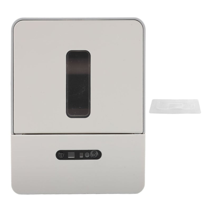 Touchless Paper Towel Dispenser: Grey Sensitive Sensor, 3 Adjustable Length Settings - Sealed Damp Resistant Wall Mount Dispenser for Home Bathrooms, Hotels - Image 1