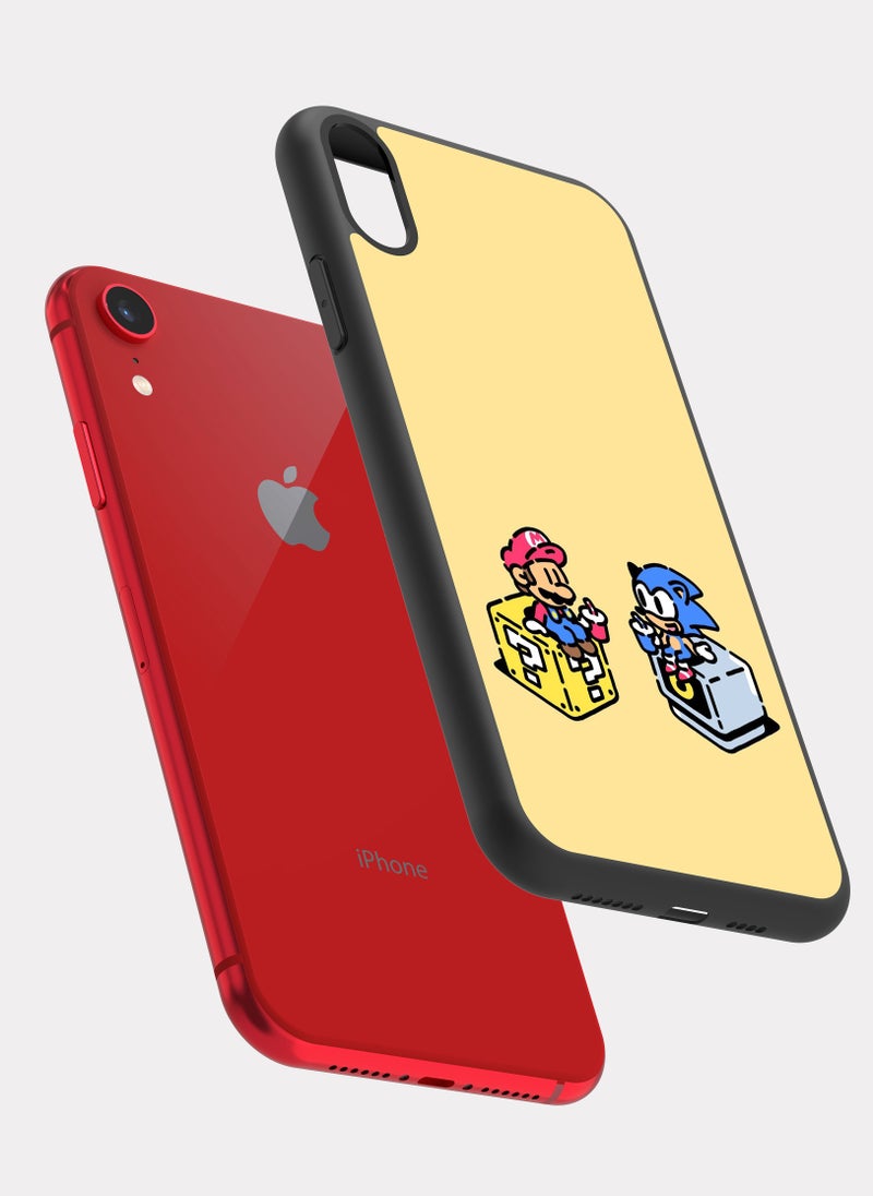 PXLAAT iPhone XR case cover Sonic Mario - Image 2