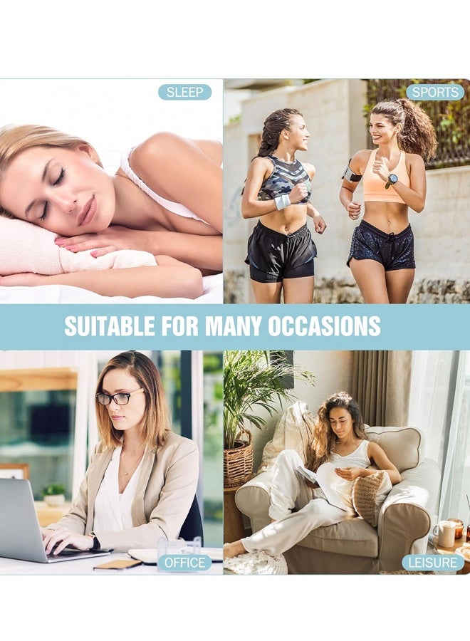 2 Pcs Bunion Corrector for Women & Men, Comfortable & Breathable for Day/Night Support, Hallux Valgus Pain Relief, S size(Black) - Image 5