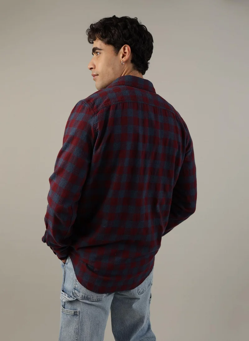 امريكان ايجل Checked Super Soft Shirt