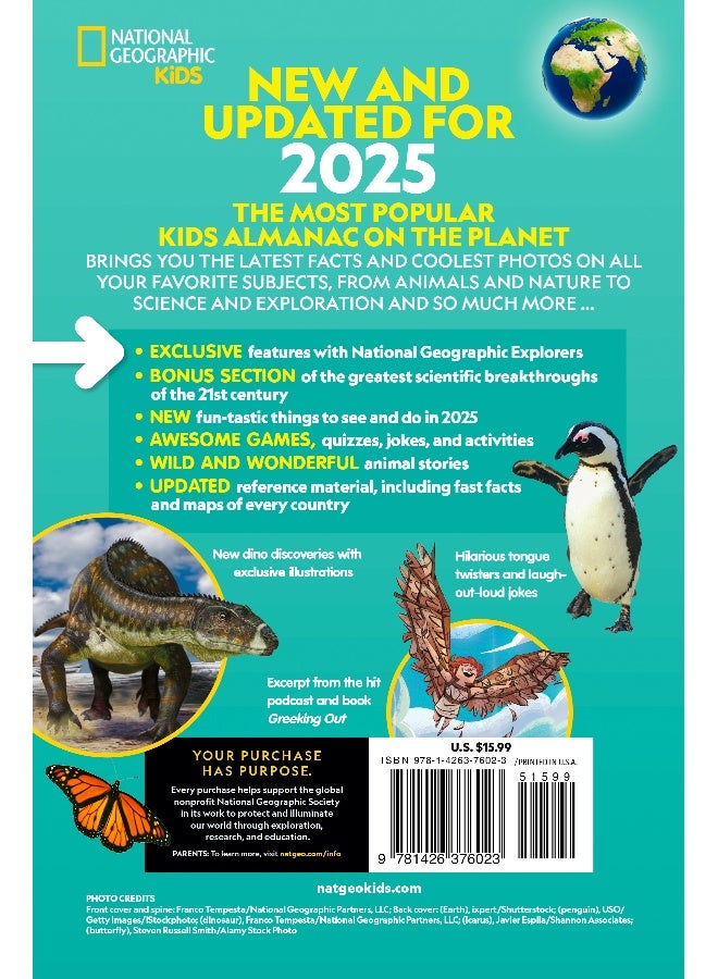 National Geographic Kids Almanac 2025 - Image 2