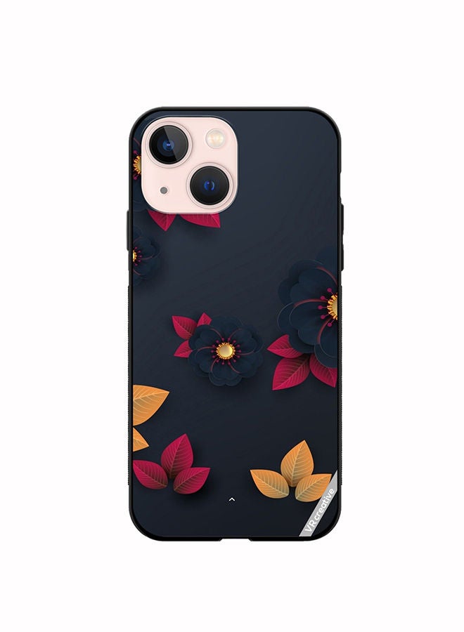 VR CREATIVE Protective Case Cover For Apple iPhone 14 Plus Flower Design Multicolour - Image 1