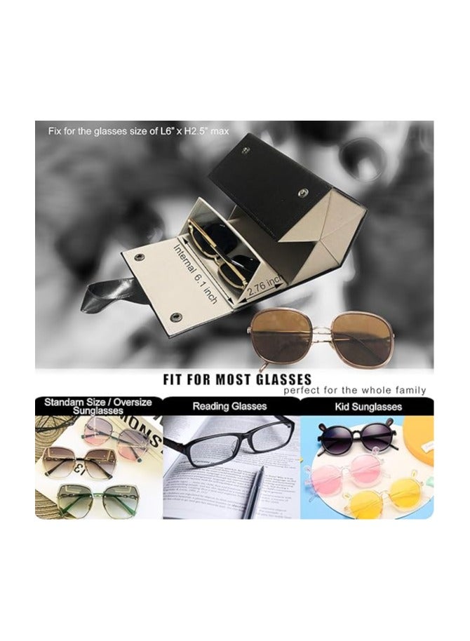 Sunglasses Organizer 5 Slots Travel Glasses Case Multiple Pairs Eyeglasses Storage Box Hanging Eyewear Holder - Image 4