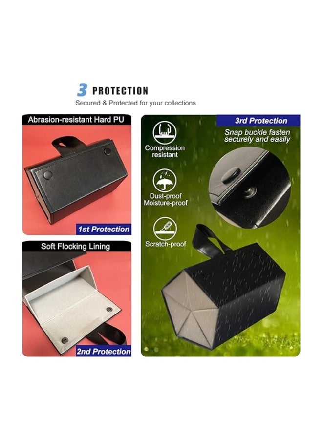 Sunglasses Organizer 5 Slots Travel Glasses Case Multiple Pairs Eyeglasses Storage Box Hanging Eyewear Holder - Image 5