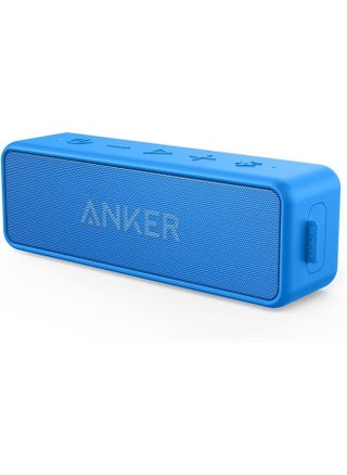Soundcore 2 12W Portable Wireless Bluetooth Speaker: Better Bass, 24-Hour Playtime, 66ft Bluetooth Range, IPX7 Water Resistance & Built-in Mic, Dual-Driver Speaker for Beach, Travel, Party- Blue - pzsku/ZEE83333379BEDE55260CZ/45/_/1686486811/07b1a56b-850c-410d-a854-0a6ec43d404b