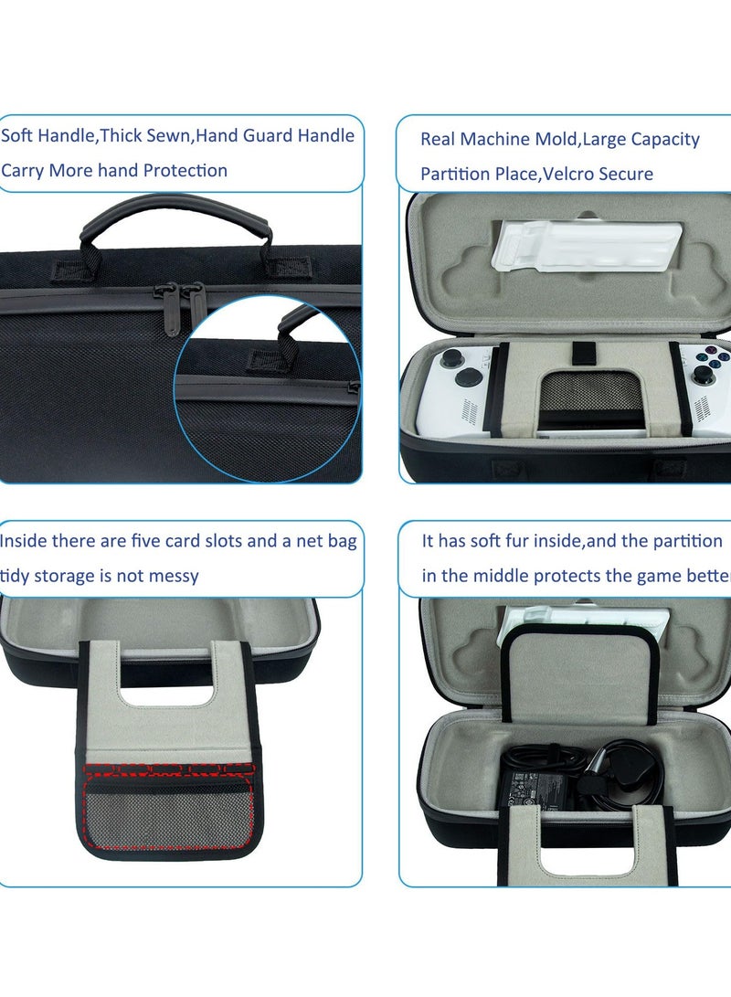 Durable EVA Travel Case for ROG Ally & Accessories - Shock-Proof, Waterproof, Anti-Slip Handbag (Case Only) - Image 2