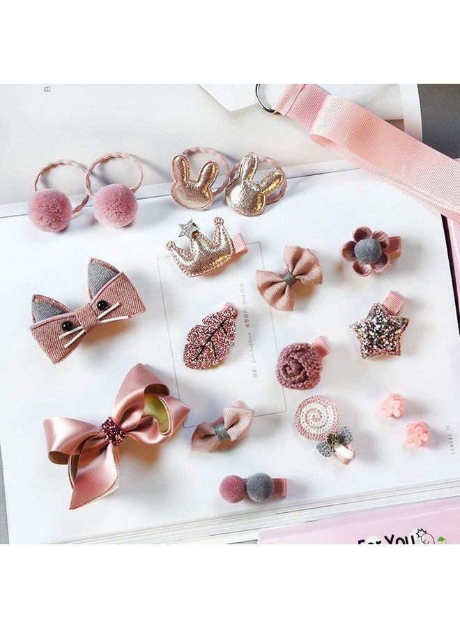 SAMTA ENTERPRISE Samta Cute Hair Bows Baby Elastic Hair Ties Hair Accessories Ponytail Holder Hairpins Set For Baby Girls Teens Toddlers, 36 Pieces Assorted Styles Toddlers, Multicolor - Image 5