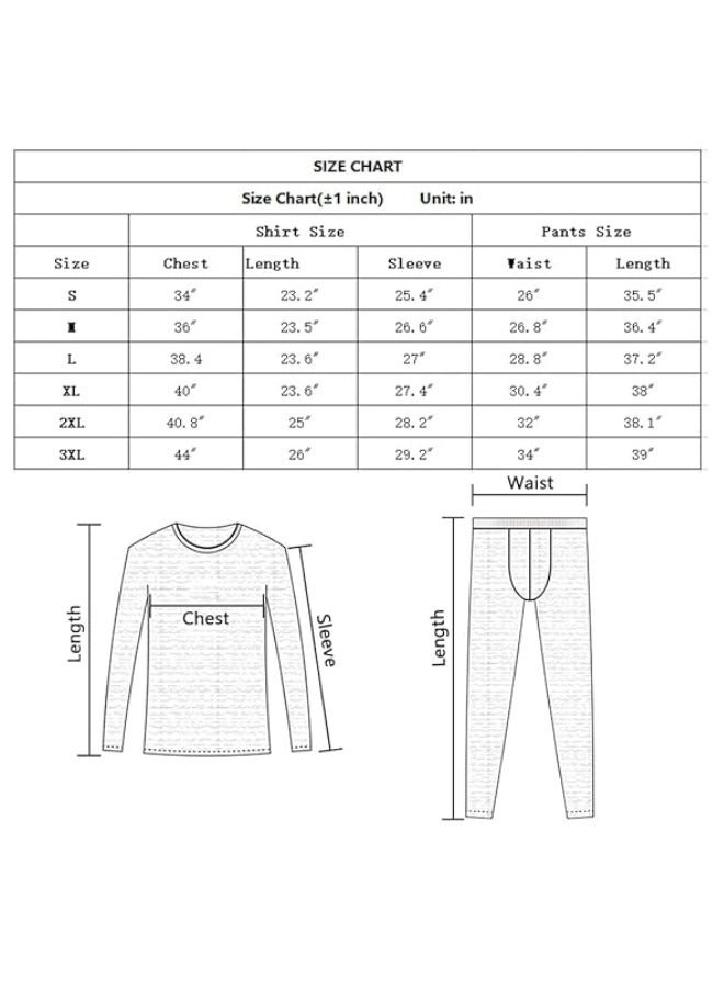 رات سو مجموعة ملابس داخلية حرارية للرجال مكونة من بلوزة وسروال داخلي طويل من الصوف المقاوم للعرق وطبقة أساسية حرارية سريعة الجفاف - Image 4