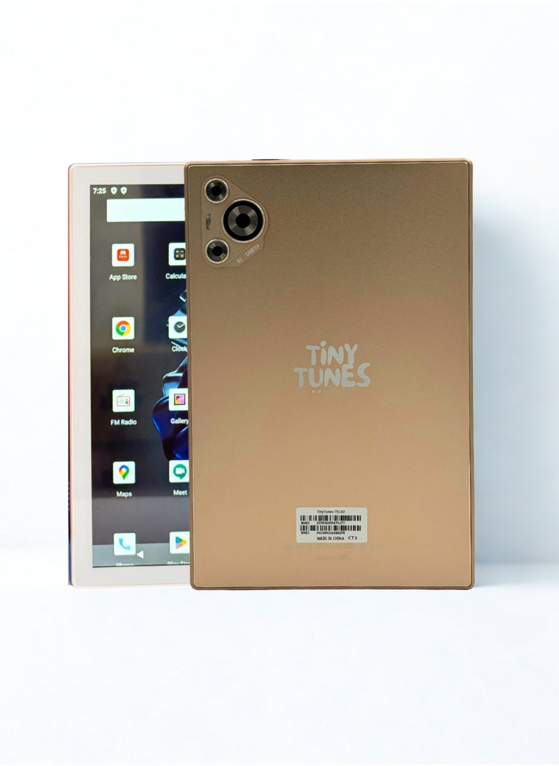 Tiny Tunes TS103 10 inch Smart Tablet | Dual SIM | Touch Pen | Keyboard | Mouse | Earbud  - Image 1