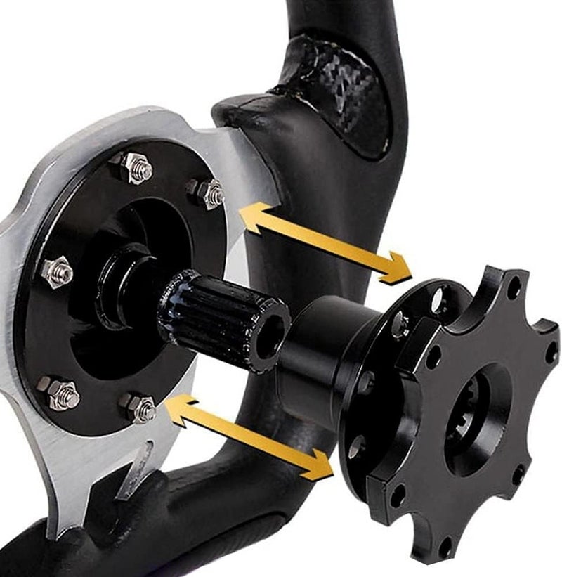 Wivplex Steering Wheel Quick Release Hub Adapter - Image 3