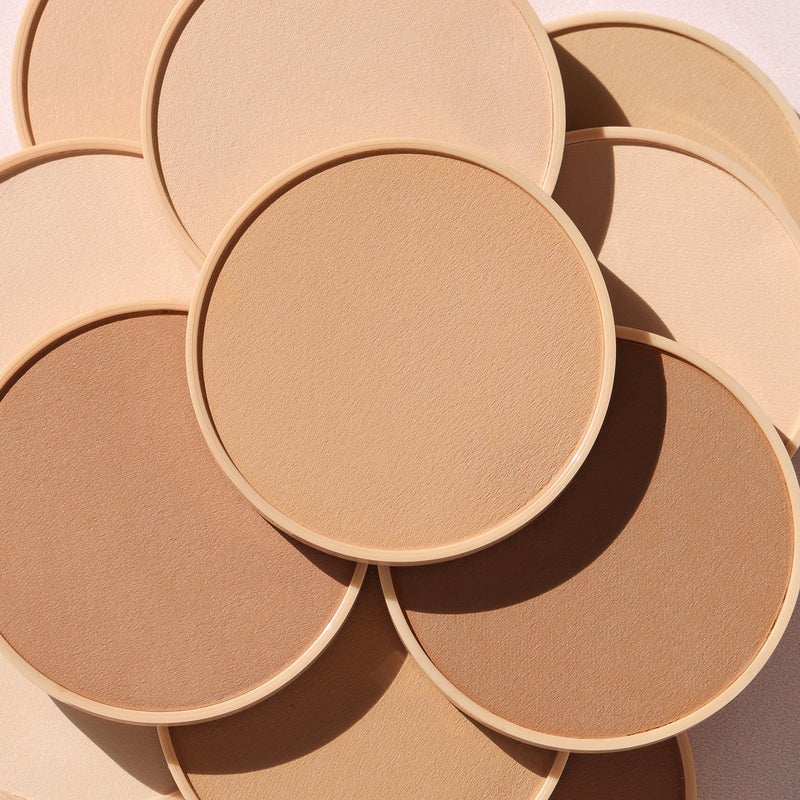 Wander Beauty Wanderlust Powder Foundation - Medium - Blurs and Evens Skin Tone - Perfects and Hydrates With Hyaluronic Acid, Aloe, Honeysuckle, & Vitamin E - Lightweight, Buildable Coverage - 0.31 oz - Image 5