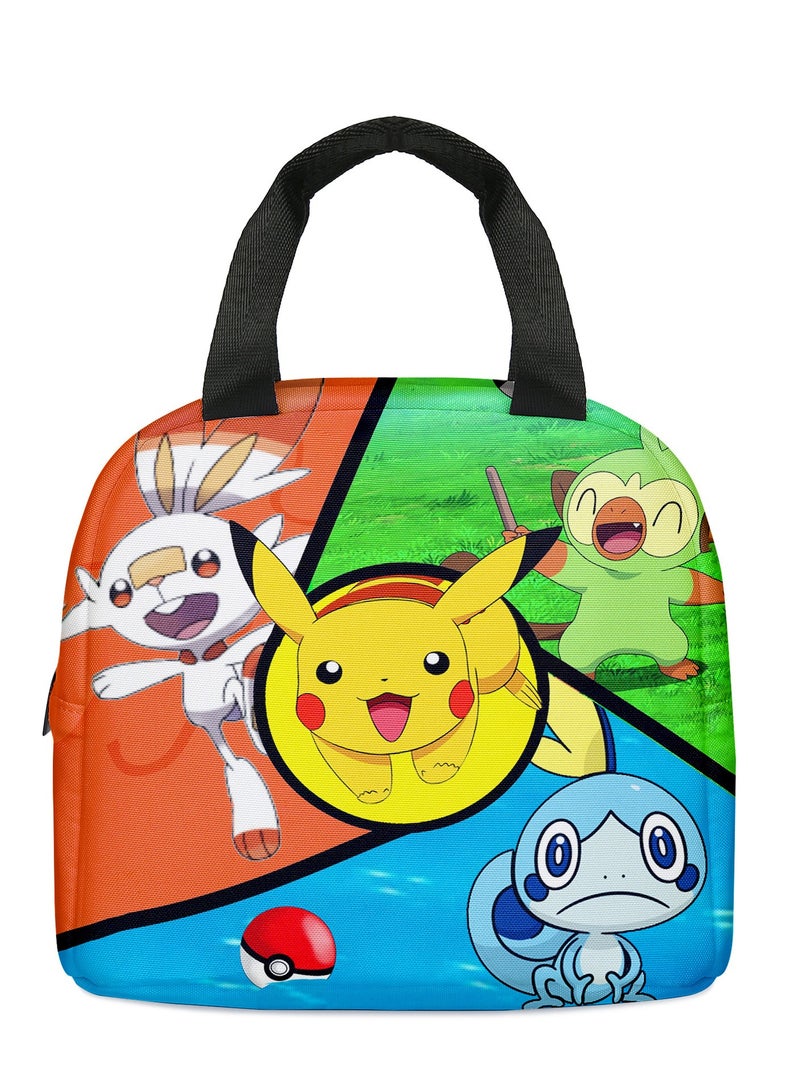بوكيمون حقيبة غداء كارتونية من بيكاتشو