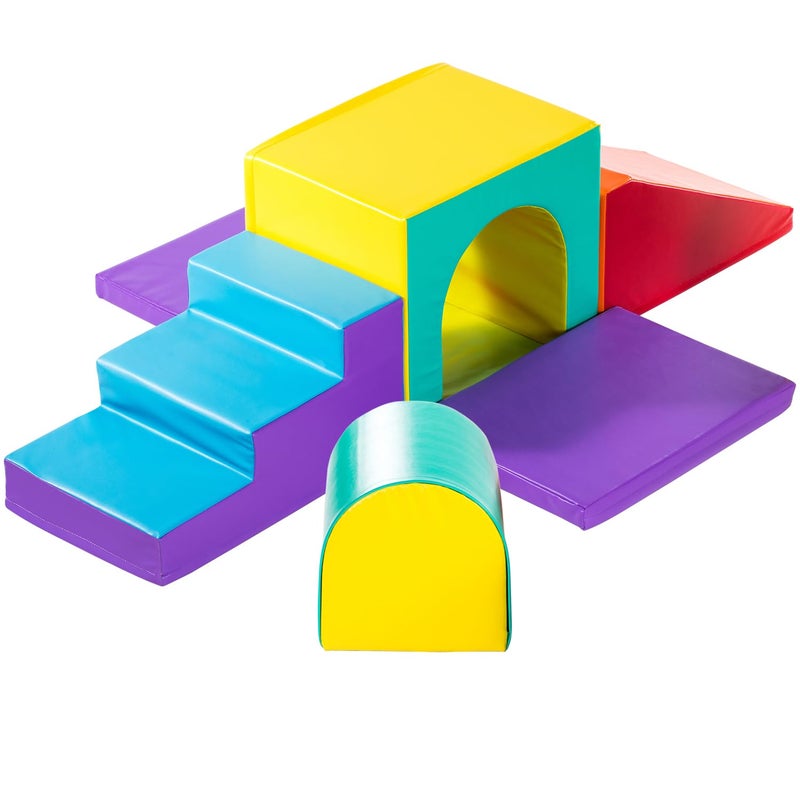 New Bounce Toddler Climbing Toys Soft Play Set for Kids Foam Climbing Blocks Safe Soft Gym Equipment Great for All Ages - Image 2