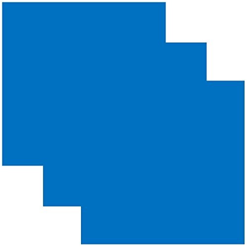 SISER EasyWeed Heat Transfer Vinyl HTV for T-Shirts 12 x 12 Inches 3 Precut Sheets (Sky Blue) - Image 1