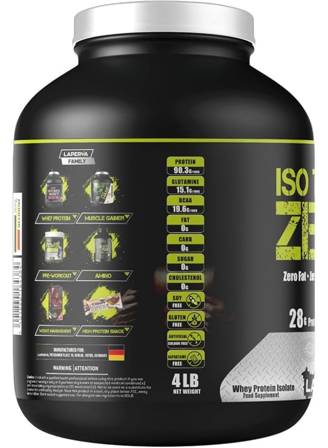 ايزو تربيل زيرو ISO تريبل زيرو بلجيان كوكيز آند كريم 1.82 كجم (58 حصة) – بروتين مصل اللبن المعزول فائق النقاء لبناء العضلات والتعافي - Image 3