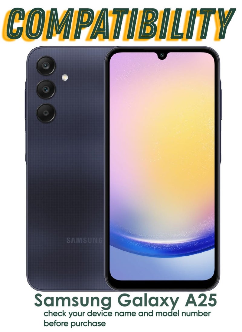 ACLIX 4 Pieces Antistatic ESD Dustproof Premium Quality High Definition Tempered Glass Screen Protector Designed For Samsung Galaxy A25 - Image 3